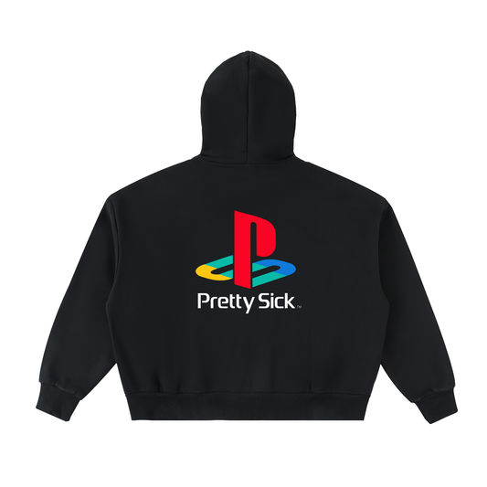 Station Fleeced Full-Zip Premium Hoodie