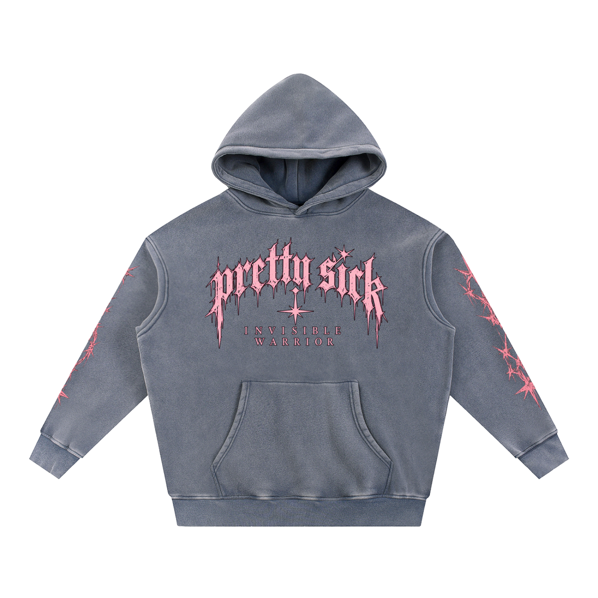 PS Invisible Warrior Fleece Oversize Hoodie