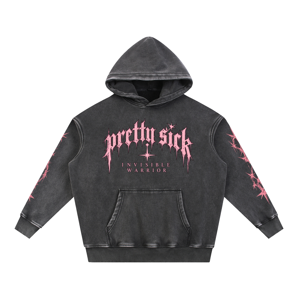 PS Invisible Warrior Fleece Oversize Hoodie