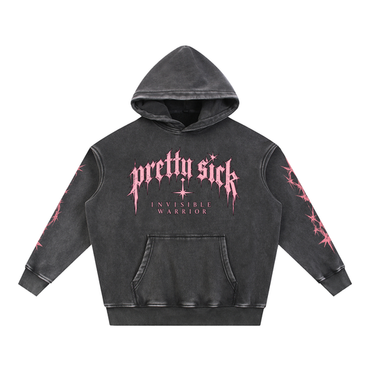 PS Invisible Warrior Fleece Oversize Hoodie