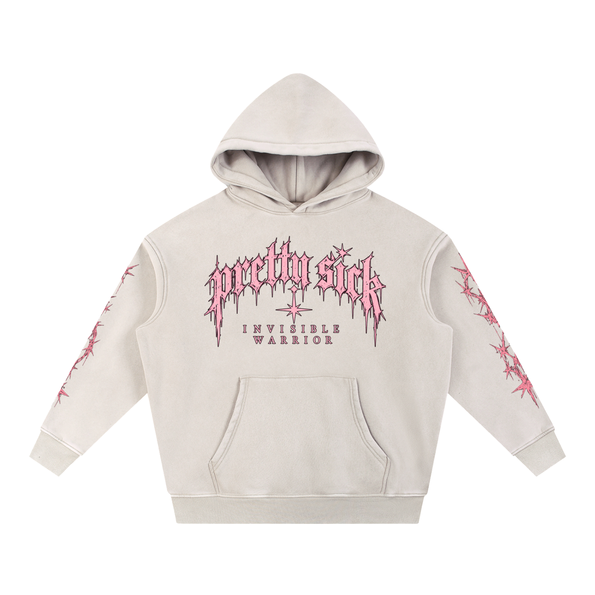 PS Invisible Warrior Fleece Oversize Hoodie