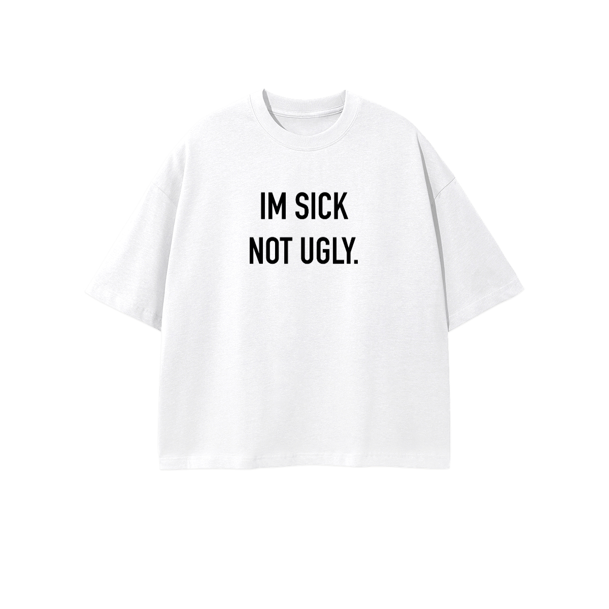 Not Ugly cropped Oversized Tee