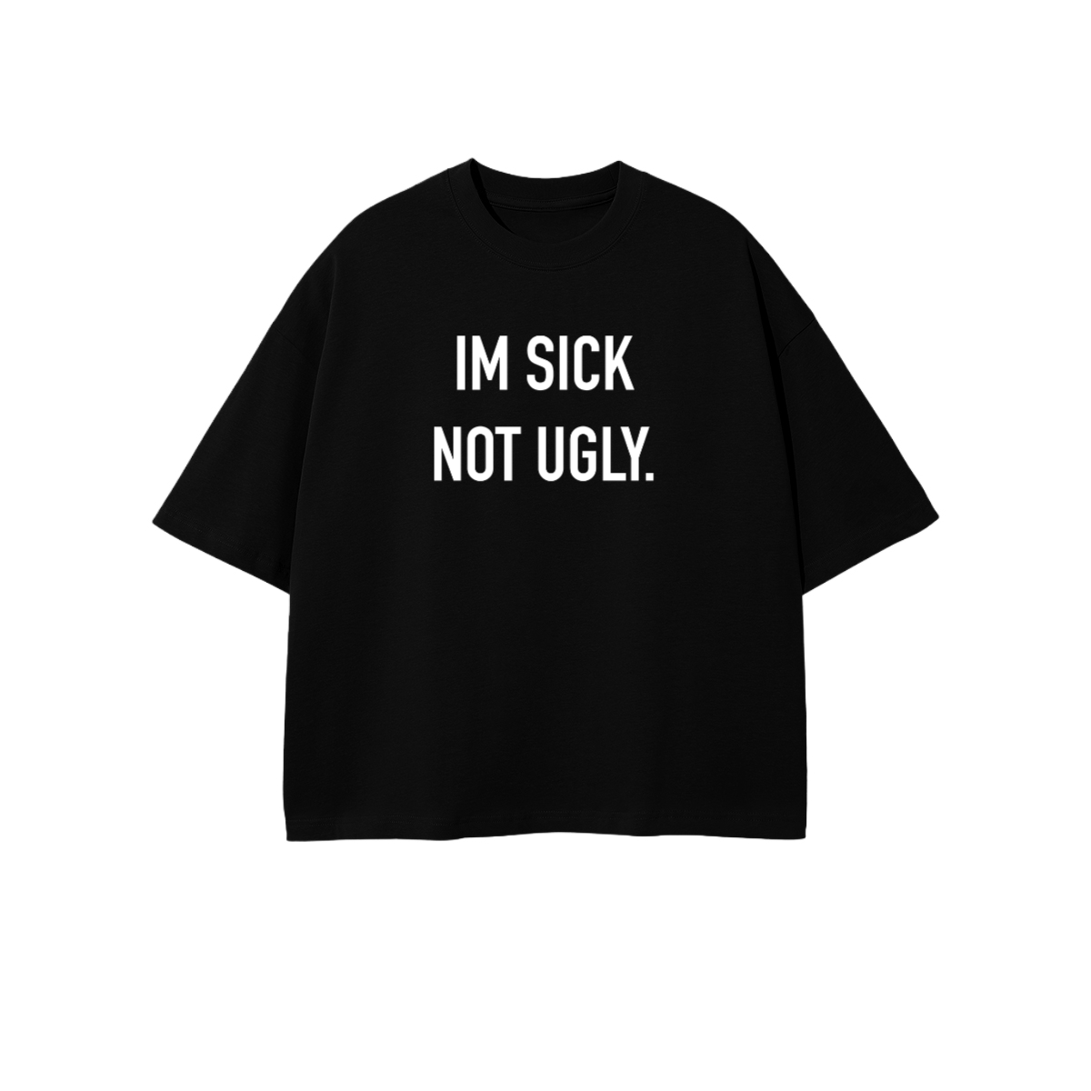 Not Ugly cropped Oversized Tee