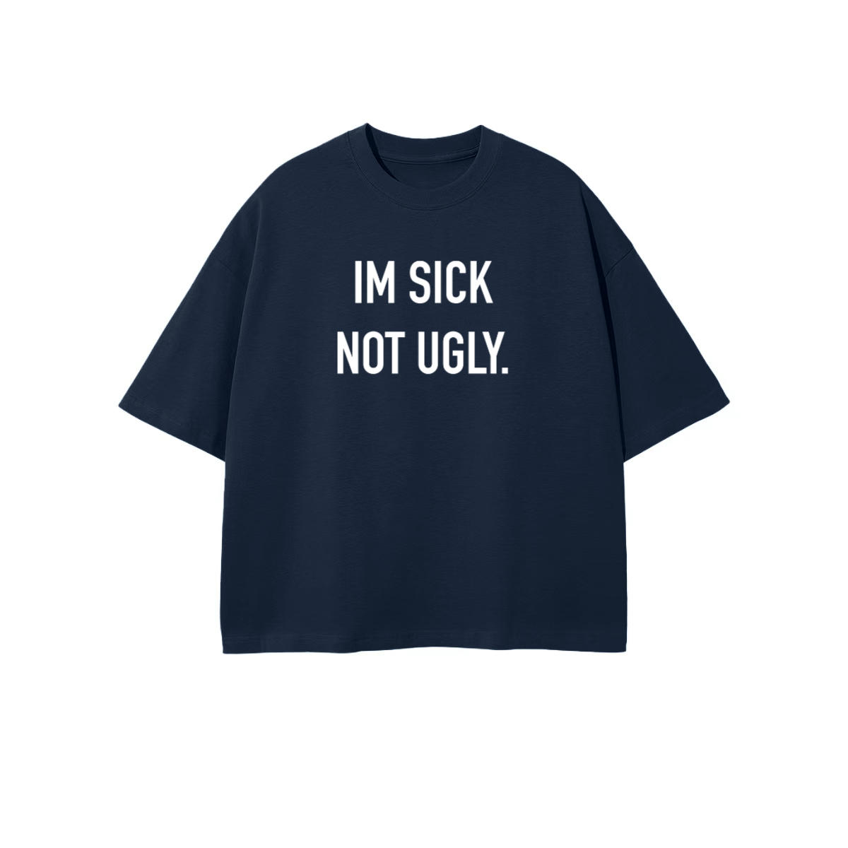 Not Ugly cropped Oversized Tee