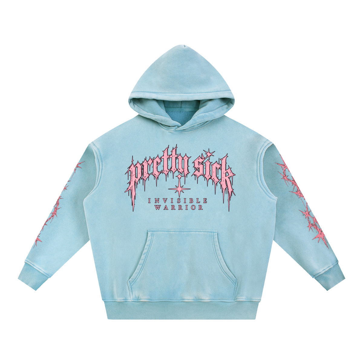 PS Invisible Warrior Fleece Oversize Hoodie