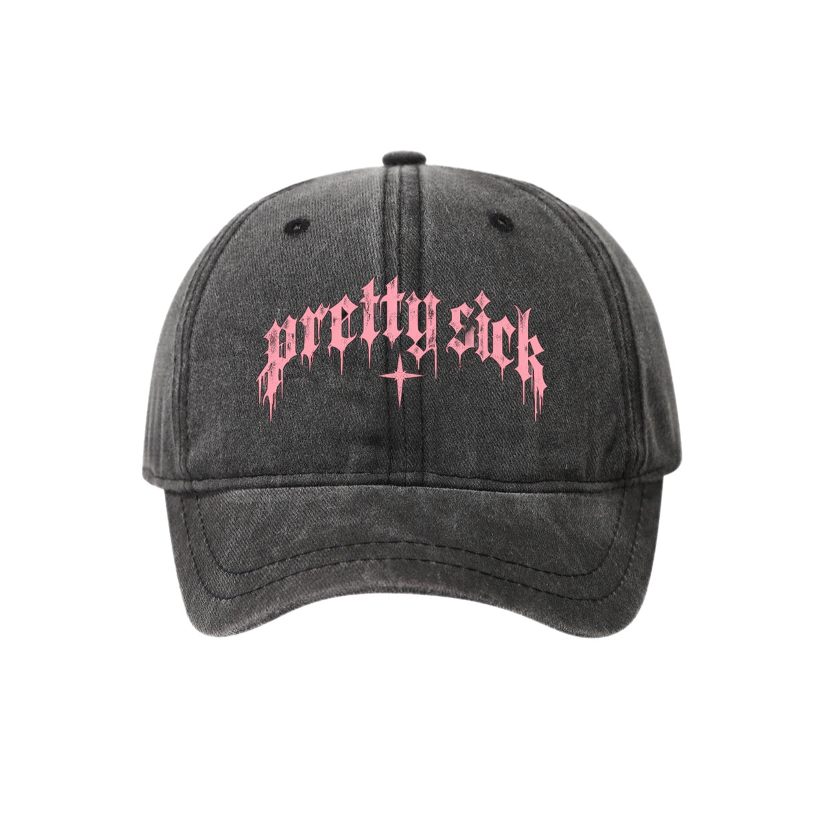 Pretty Sick Vintage Short Brim Baseball Cap