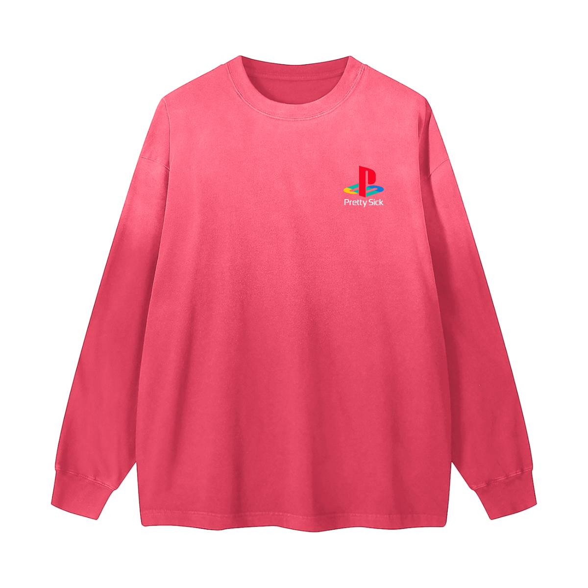 Station Gradient Washed Long Sleeve